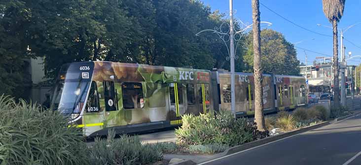 Yarra Trams Bombardier Flexity City 6036 KFC